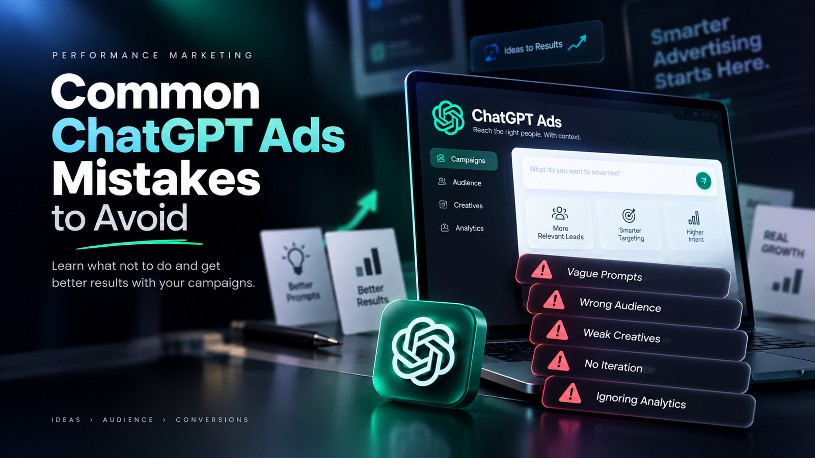 Common ChatGPT Ads mistakes to avoid